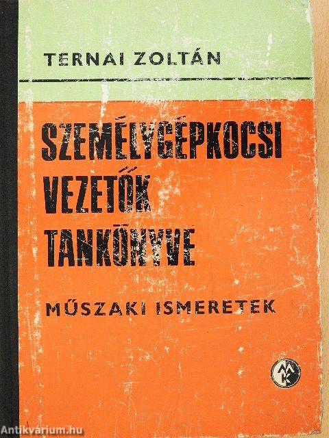 Személygépkocsi vezetők tankönyve