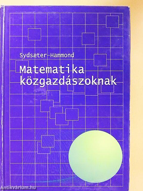 Matematika közgazdászoknak