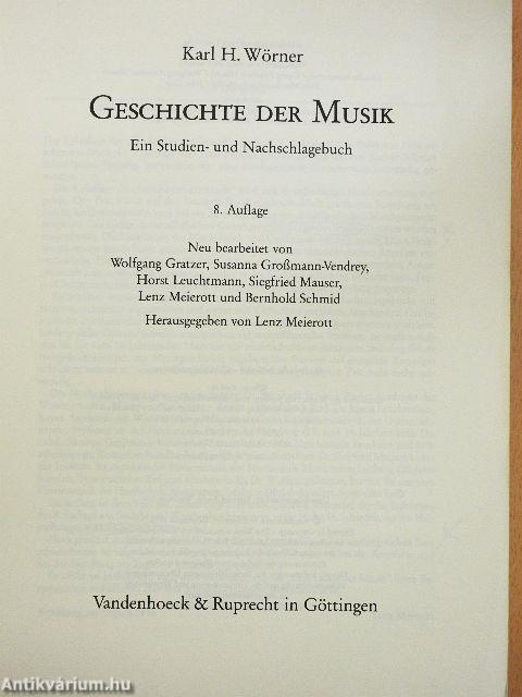 Geschichte der Musik