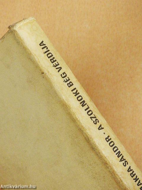 A szolnoki bég vérdíja