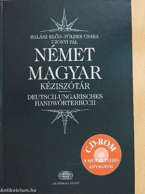 Német-magyar kéziszótár