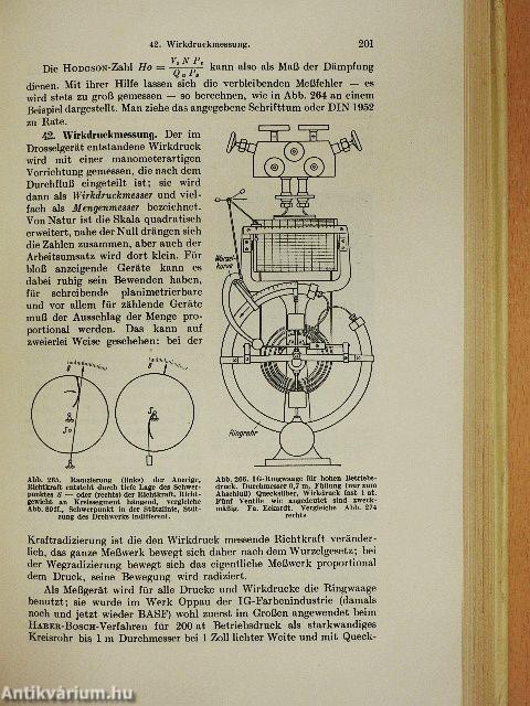 Technische Messungen bei Maschinenuntersuchungen und zur Betriebskontrolle