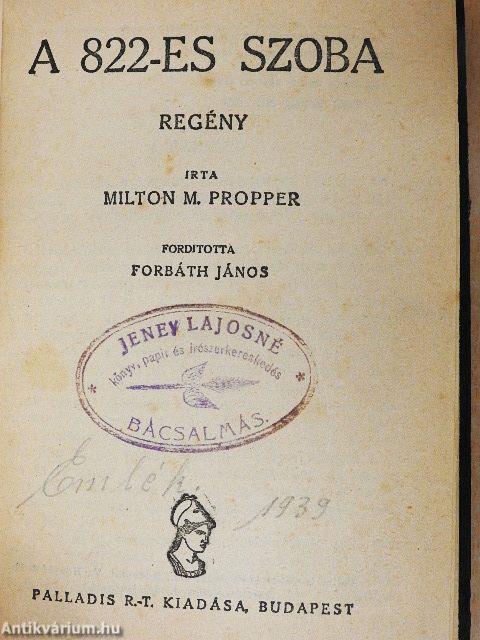 A 822-es szoba