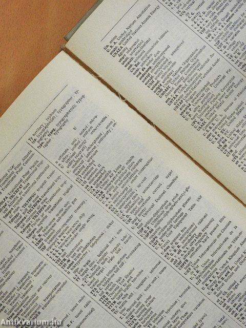 Angol-magyar műszaki szótár