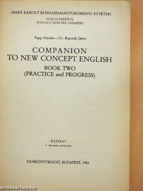 Companion to New Concept English II.