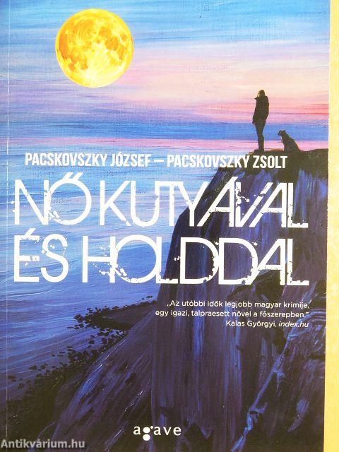Nő kutyával és Holddal