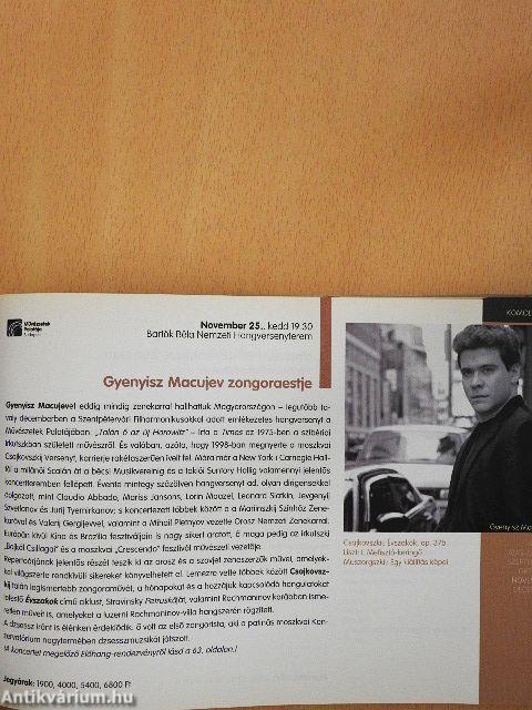 Művészetek Palotája - Műsorkalauz 2008. július-december