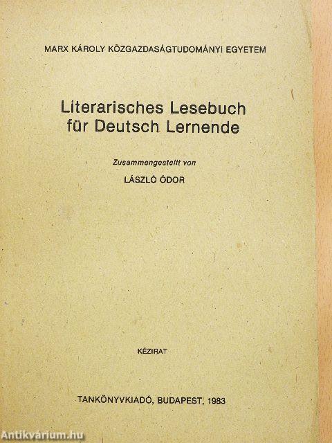 Literarisches Lesebuch für Deutsch Lernende