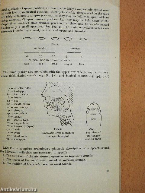 An Outline of Present-day English Structure I.