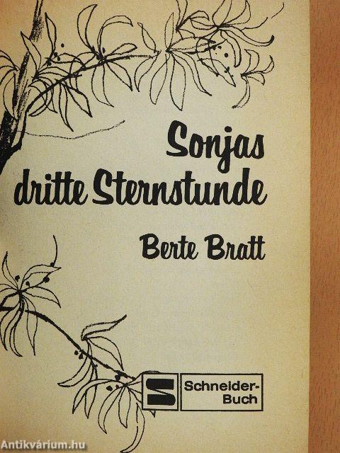 Sonjas dritte Sternstunde