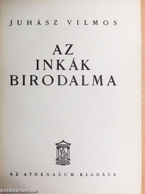 Az inkák birodalma