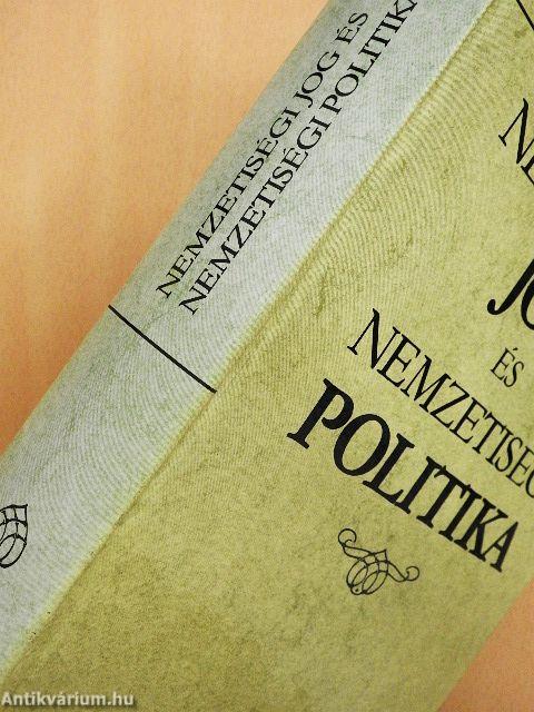 Nemzetiségi jog és nemzetiségi politika