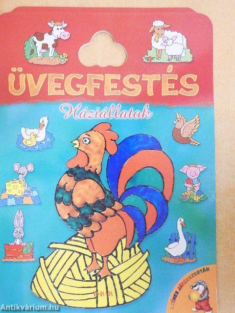 Üvegfestés - Háziállatok