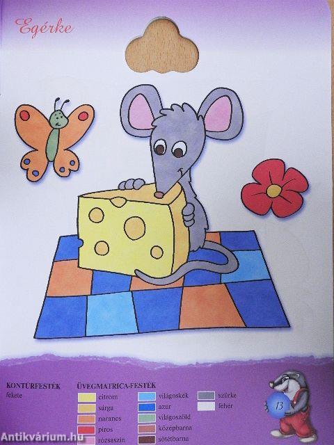 Üvegfestés - Háziállatok