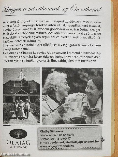 Zsidó naptár az 5776. esztendőre