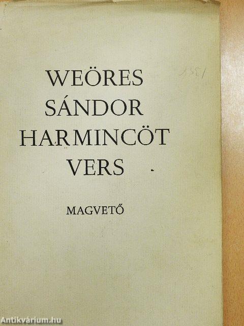 Harmincöt vers