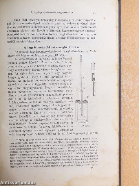 Általános és anorganikus chemia I-III.