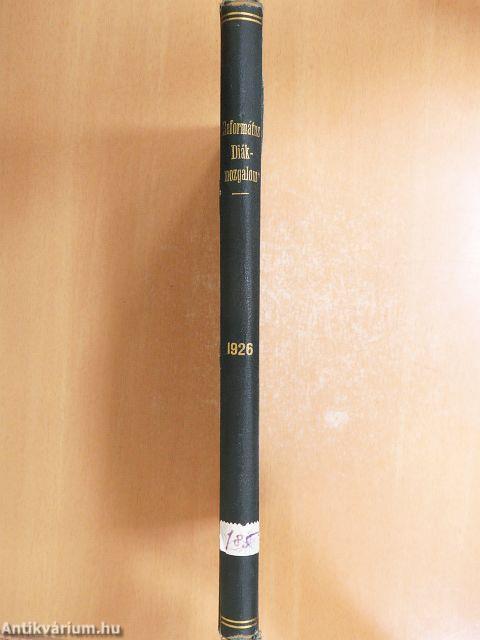 Református Diákmozgalom 1926-1927. szeptember-június