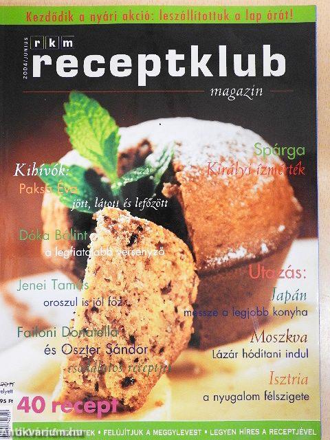 Receptklub magazin 2004. június