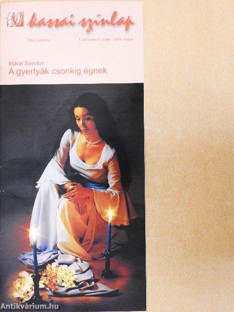 Kassai színlap 2010. május