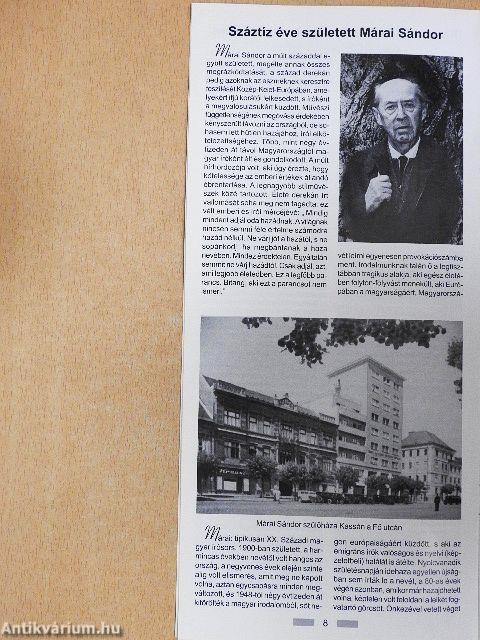 Kassai színlap 2010. május