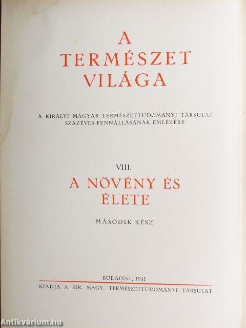A növény és élete II. (töredék)