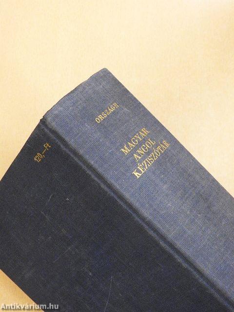 Magyar-angol kéziszótár