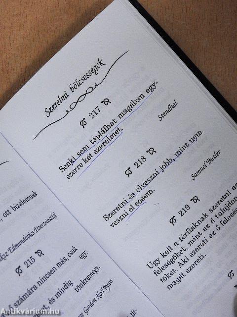 Szerelmi bölcsességek