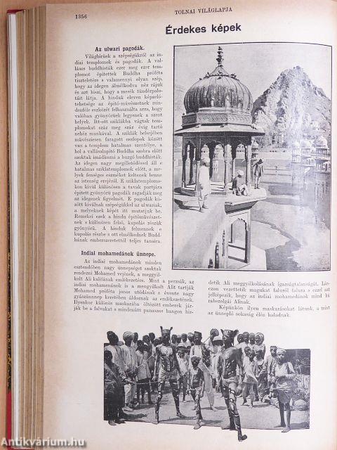 Tolnai Világlapja 1908. (nem teljes évfolyam)