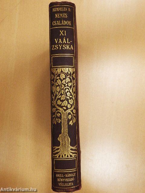 Magyar nemes családok XI. (töredék)