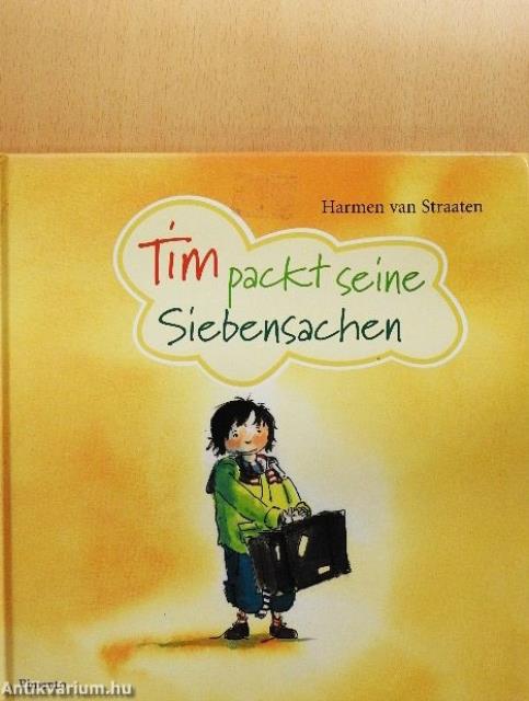 Tim packt seine Siebensachen