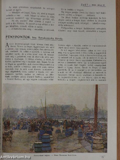 Élet 1909. július-december (fél évfolyam)