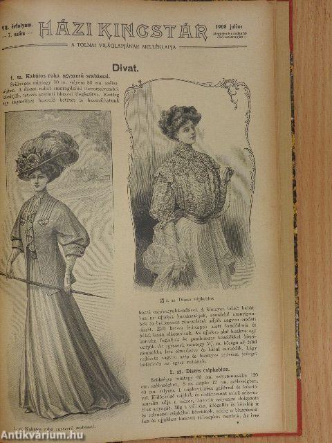 Tolnai Világlapja 1908. (nem teljes évfolyam)