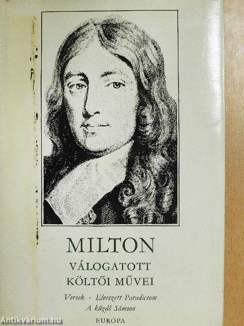 John Milton válogatott költői művei