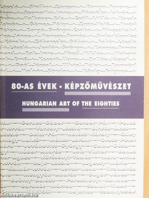 80-as évek - Képzőművészet