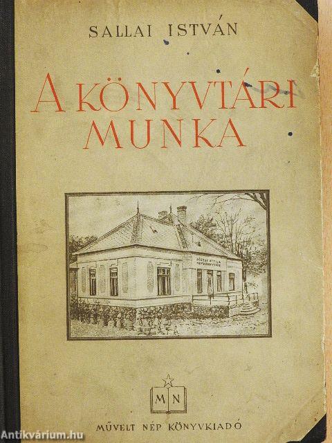 A könyvtári munka