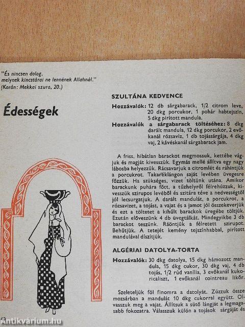 Az arab konyha remekeiből