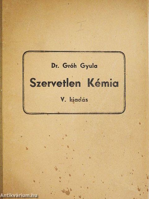 Szervetlen kémia/Szerves kémia