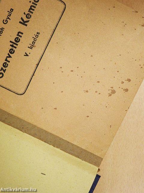 Szervetlen kémia/Szerves kémia