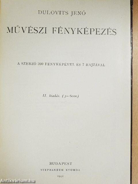 Művészi fényképezés