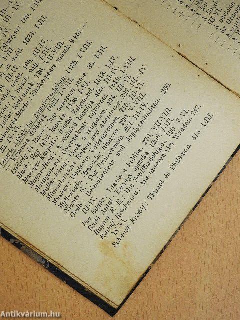 A Budapesti Tanárképző-Intézeti Gyakorló-Főgimnázium Ifjusági Könyvtárának címjegyzéke I-II.