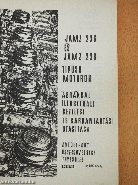 Jamz 236 és Jamz 238 típusú motorok