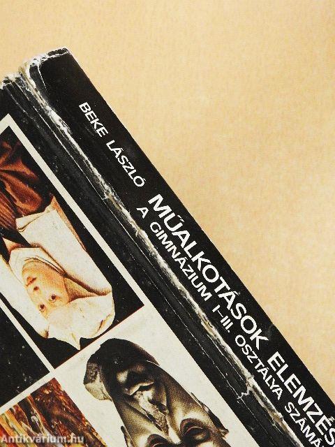 Műalkotások elemzése