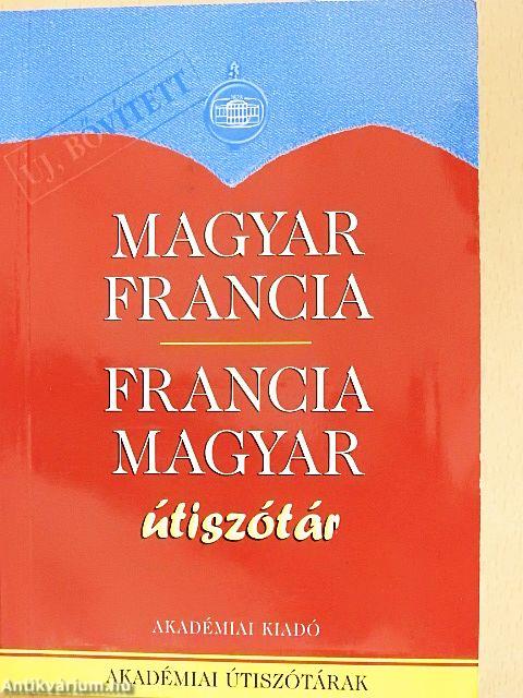 Magyar-francia/francia-magyar útiszótár