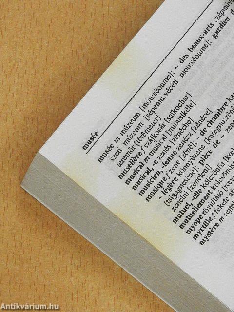 Magyar-francia/francia-magyar útiszótár