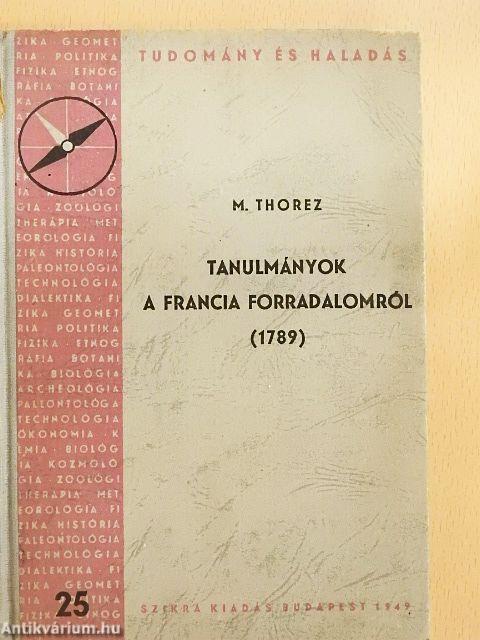 Tanulmányok a francia forradalomról (1789)