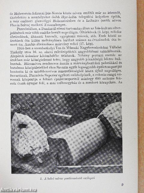 A szombathelyi Isis-szentély