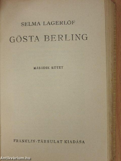 Gösta Berling I-II.