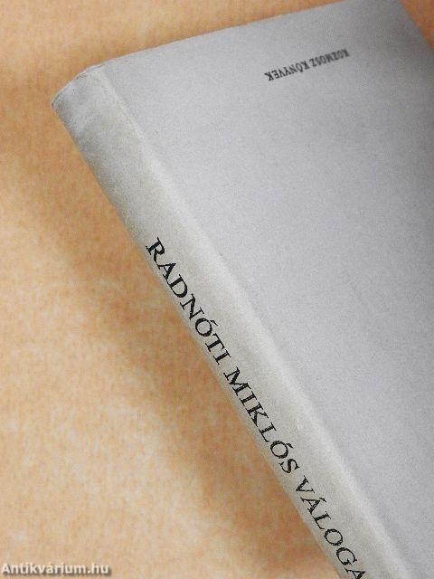Radnóti Miklós válogatott versei