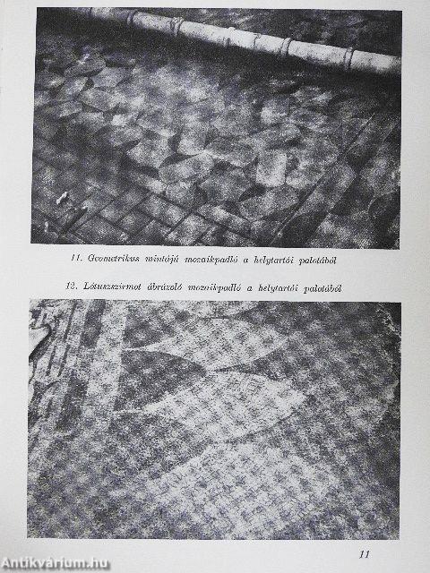 Az aquincumi mozaikok